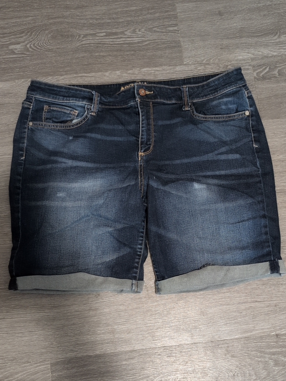Women's Distressed Jean Shorts